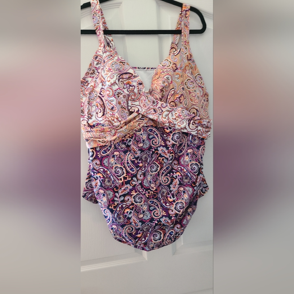 Lands End Tankini,  NWT, Size 24